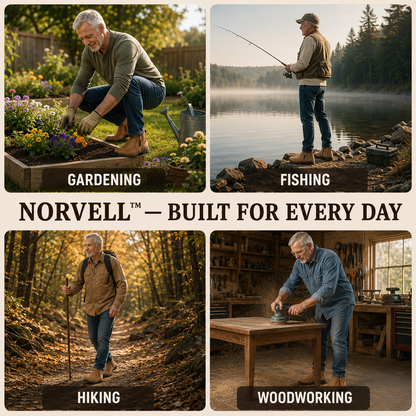 No-Bend Comfort Leather Boots