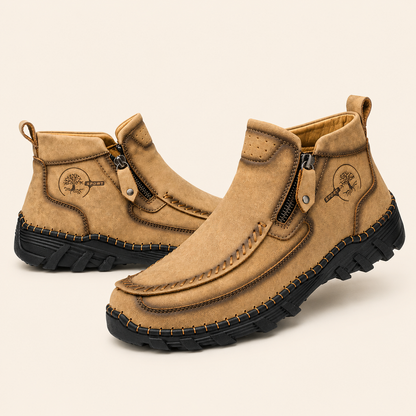 No-Bend Comfort Leather Boots